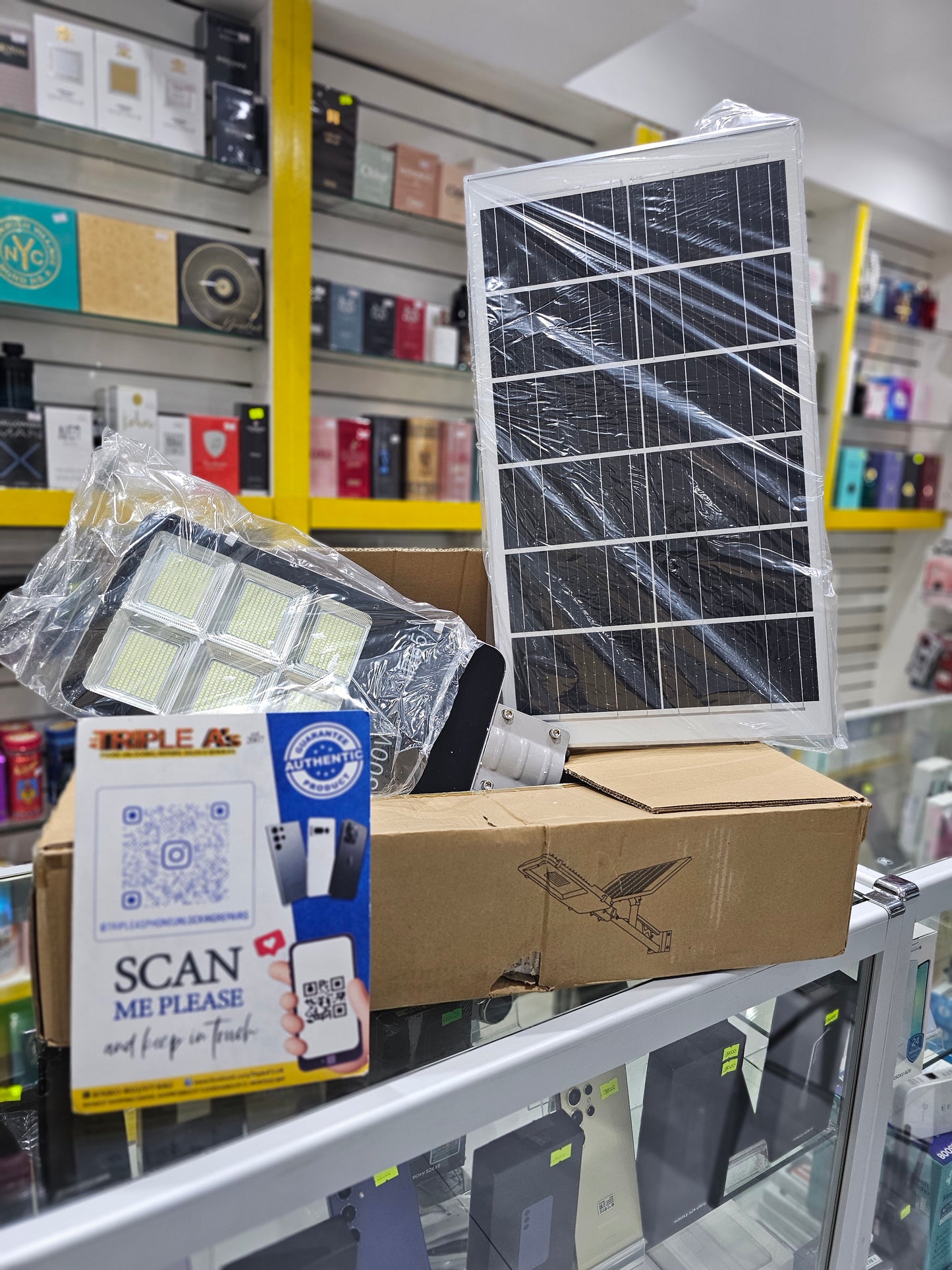 Solar light parameters 200W