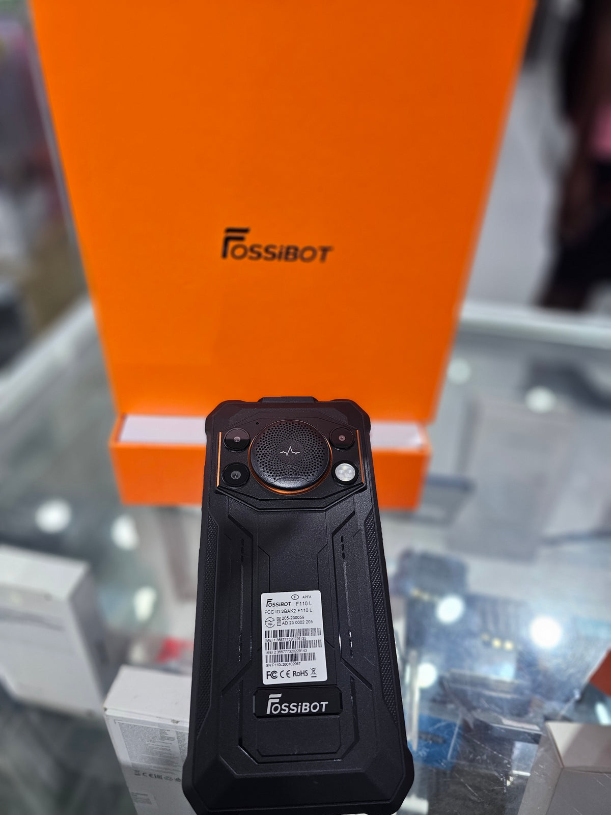 FOSSIBOT F110L 128GB 10000mAh Rugged Waterproof Android