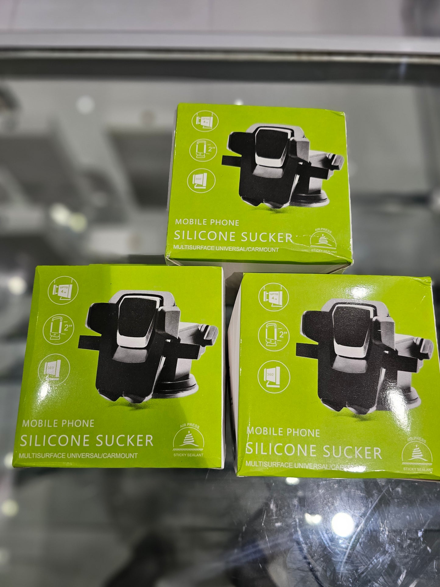Mobile phone Silicone sucker