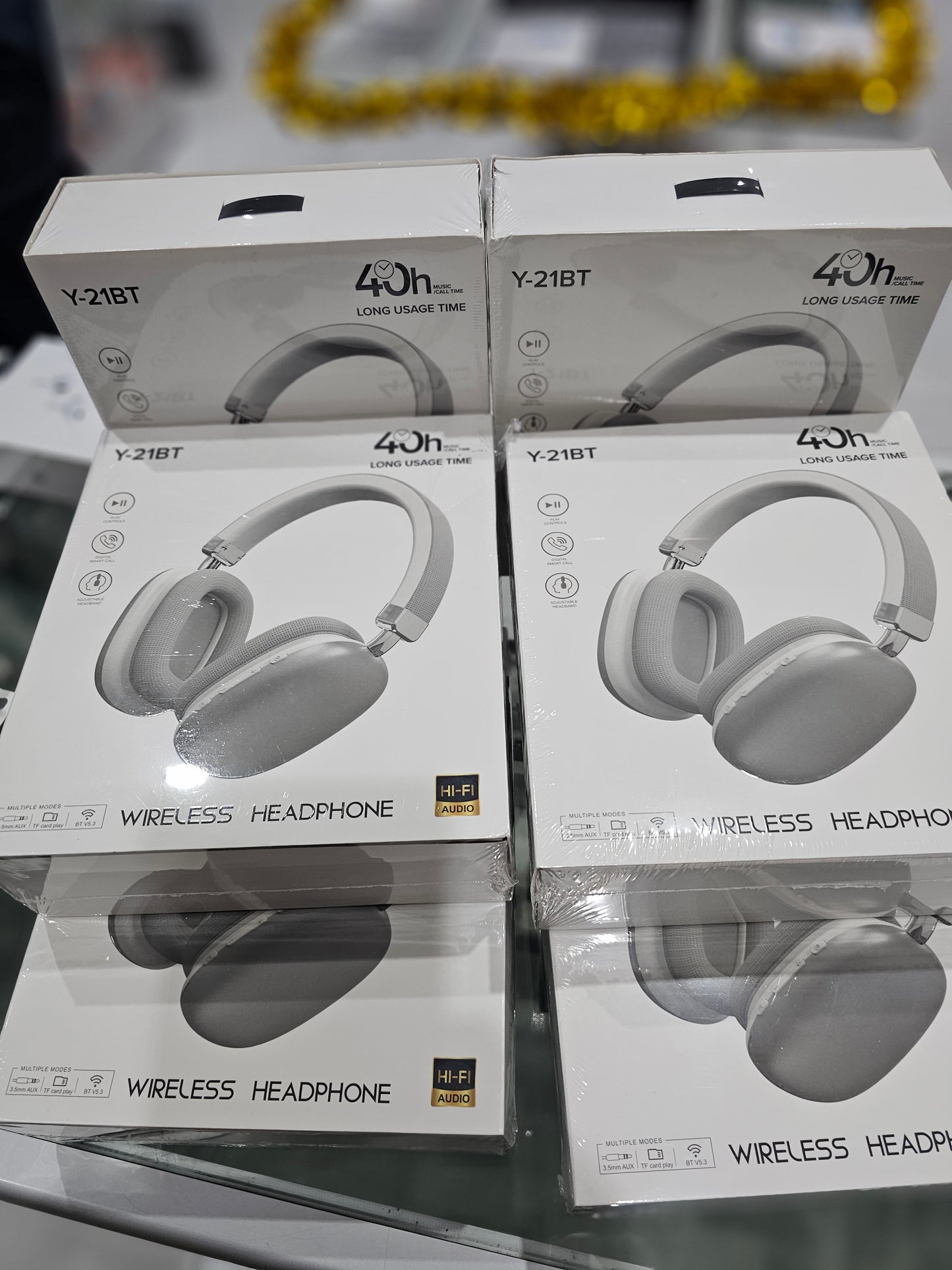 Y-21bt 40h long usage time wireless Headphone