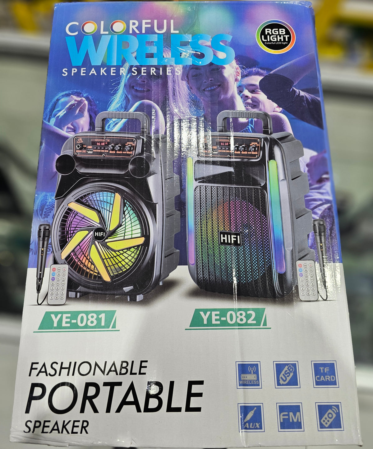 Colorful wireless speaker ye-081