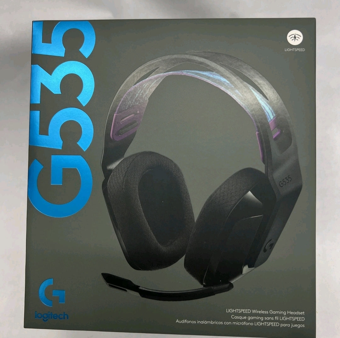 NEW Logitech G535 Lightspeed Wireless Gaming Headphones with Mic PS5 PS4 PC Mac