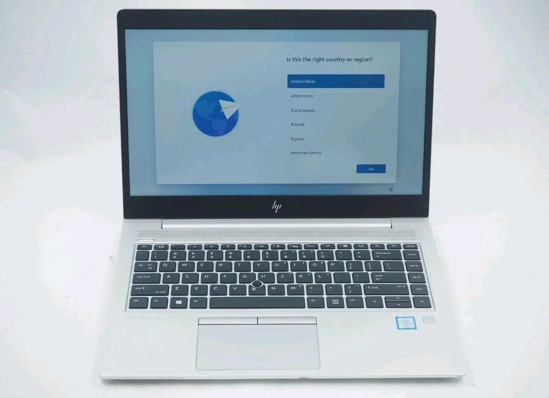 HP EliteBook 840 G6 14” FHD Laptop Intel i5-8365U 16GB RAM 256GB SSD Win 11 Pro