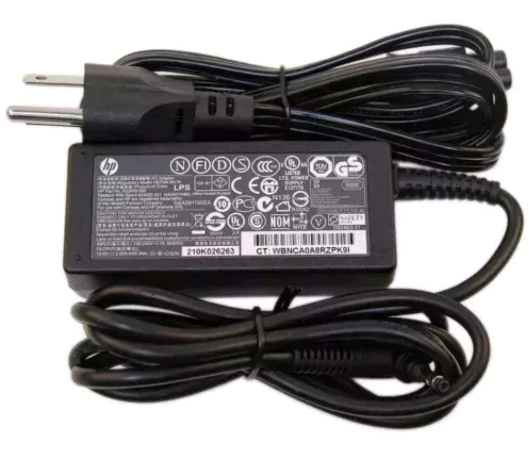 HP Laptop Charger AC Power Adapter 608425-001 18.5V 3.5A 65W 7.4MM Big tip