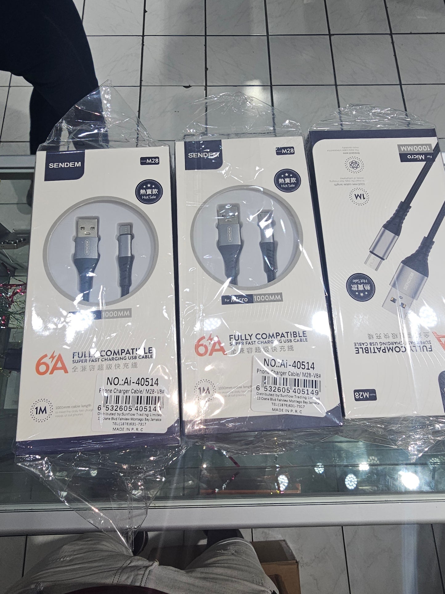 Sendem micro usb 6 amh
