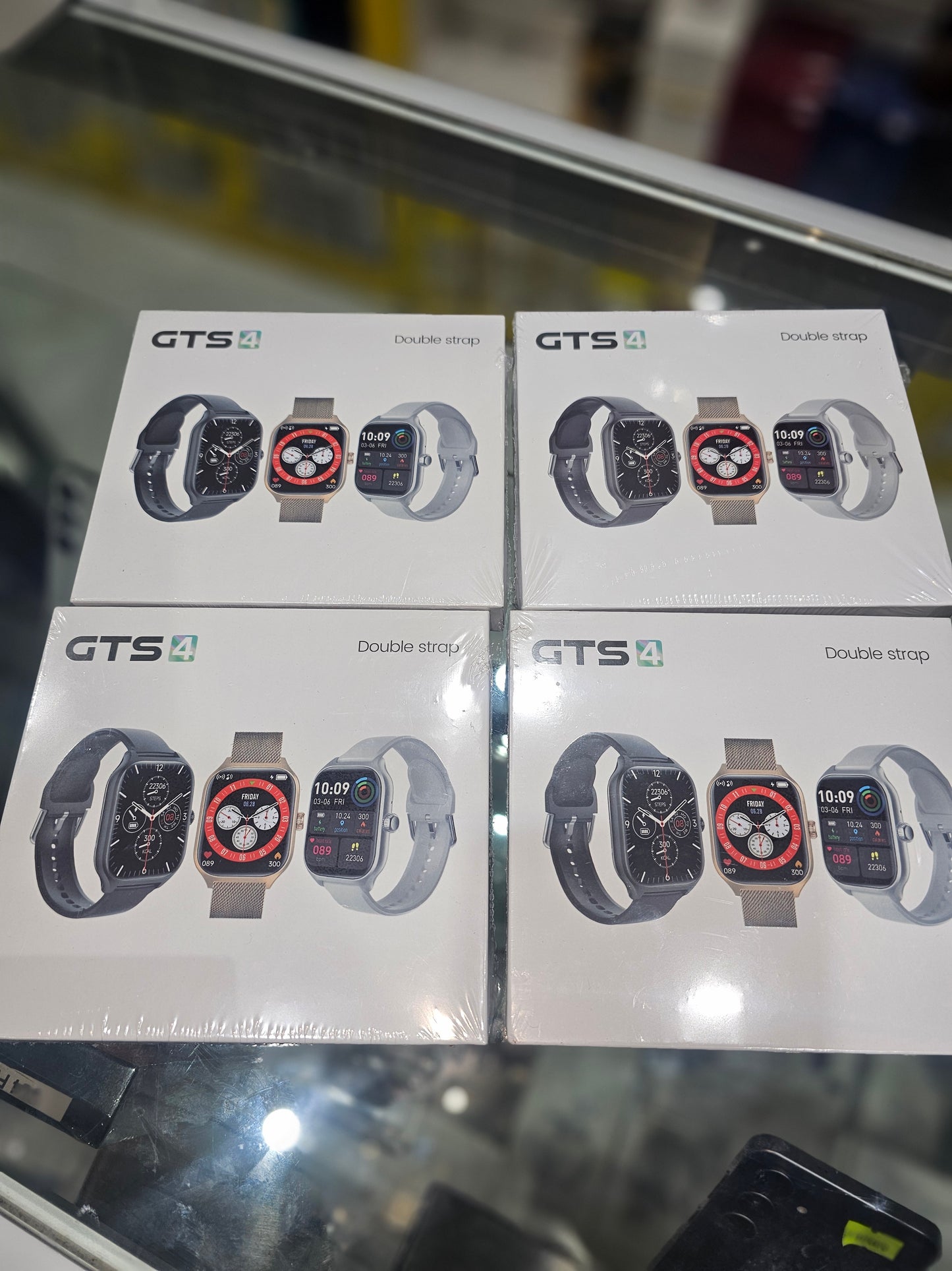 Gts4 double strap smart watch