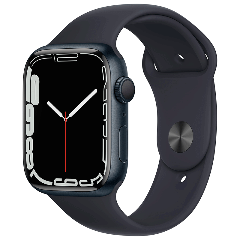 Apple Watch Series 7 45mm GPS + WiFi + Cellular Unlocked Aluminum Case - Good
